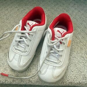 PUMA Kids Boys Sf Roma Via Perforated Lace Up Sneakers Shoes Casual
 6C